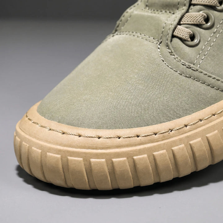 Rahal - Zapatillas de Ante Con Cordones