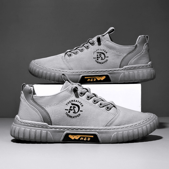 Rahal - Zapatillas de Ante Con Cordones