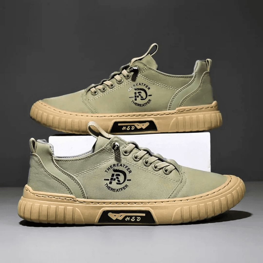 Rahal - Zapatillas de Ante Con Cordones