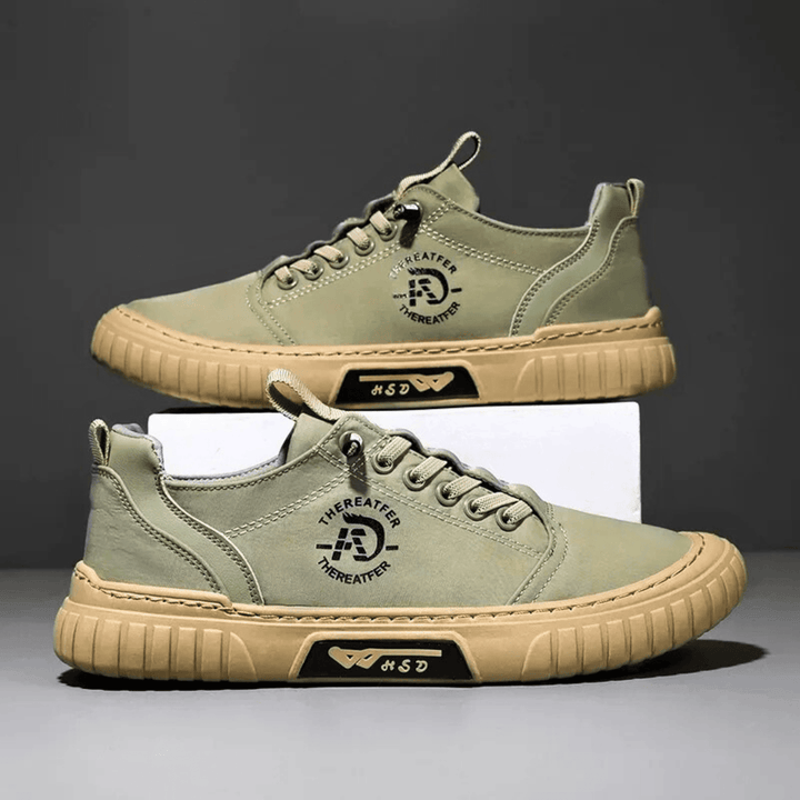 Rahal - Zapatillas de Ante Con Cordones