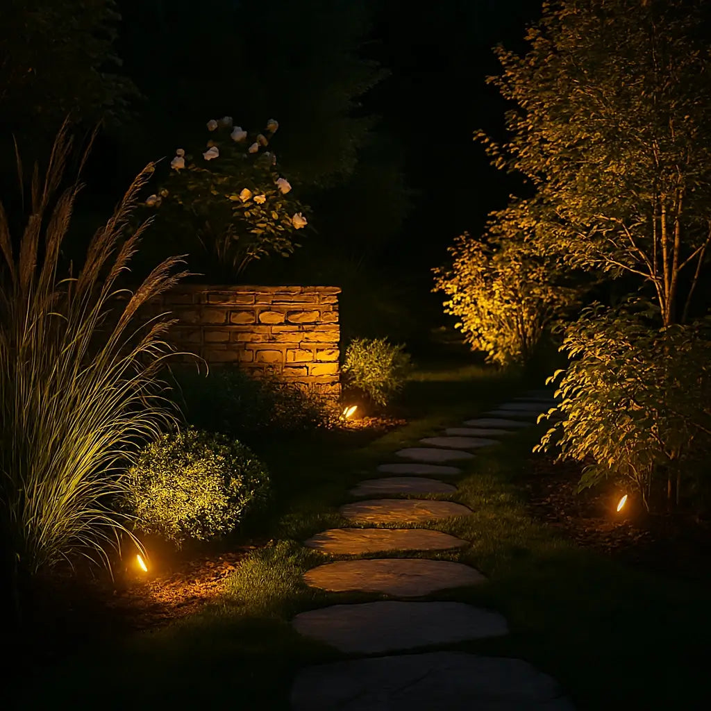LumaBloom - Foco Solar Para Jardín