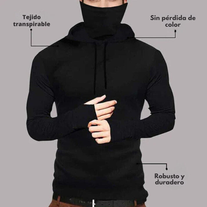 Flynn - Sudadera Con Capucha Para Deportes de Invierno