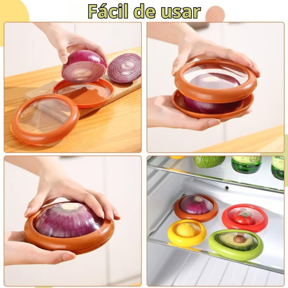 FruitFlex - Caja De Silicona Para Guardar Fruta