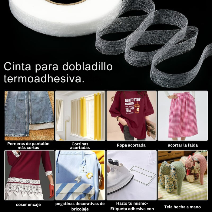 FlexBond – Cinta Adhesiva Para Tejidos