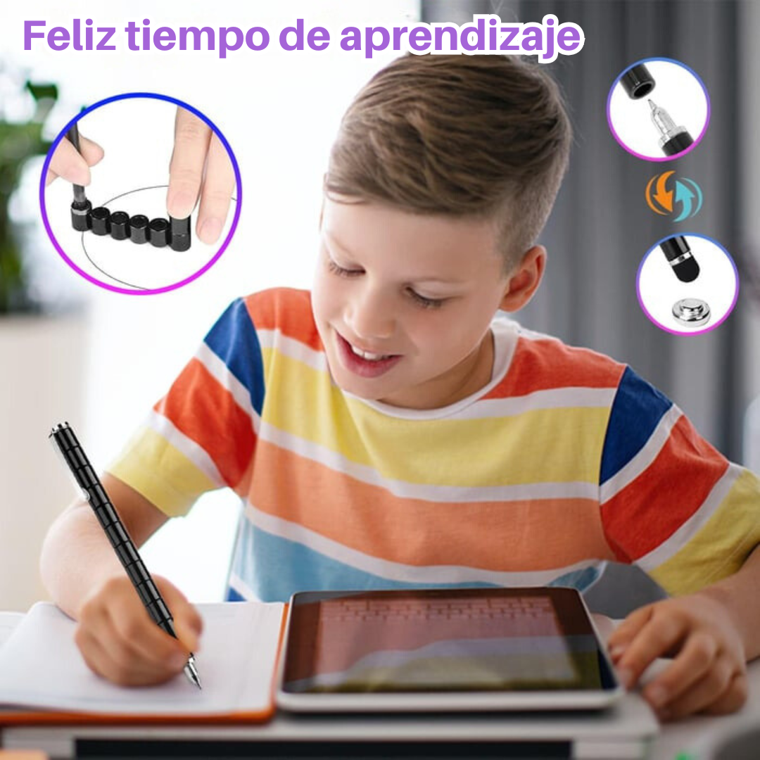 FidgetFlux - Bolígrafo Magnético Fidget