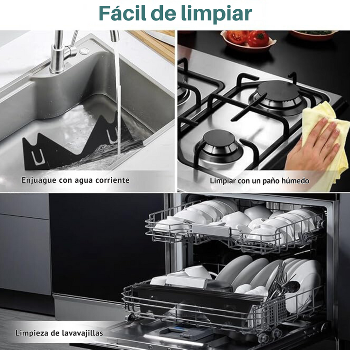 StoveSafe - Tapas Retráctiles De Acero Inoxidable Para Huecos de Estufas