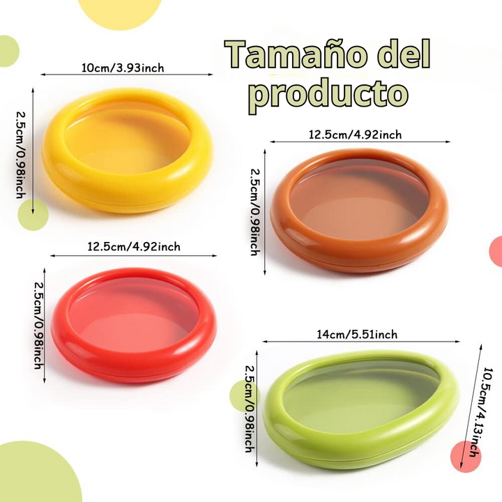 FruitFlex - Caja De Silicona Para Guardar Fruta