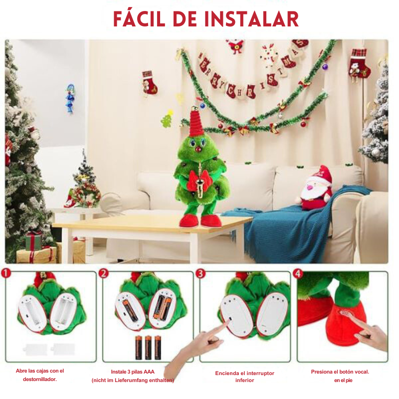 CarolTree - Árbol De Navidad Cantarín