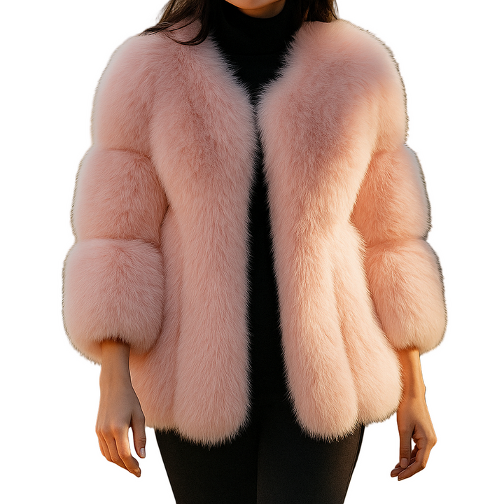 Caitlyn - Elegante Chaqueta De Piel Sintética