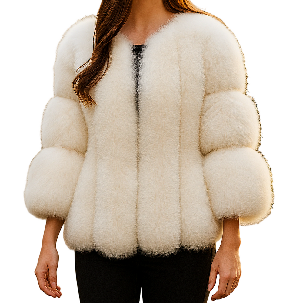 Caitlyn - Elegante Chaqueta De Piel Sintética