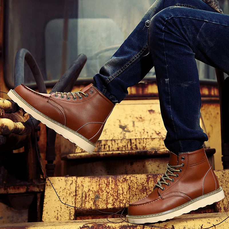 Ludger – Zapatos Resistentes De Cuero
