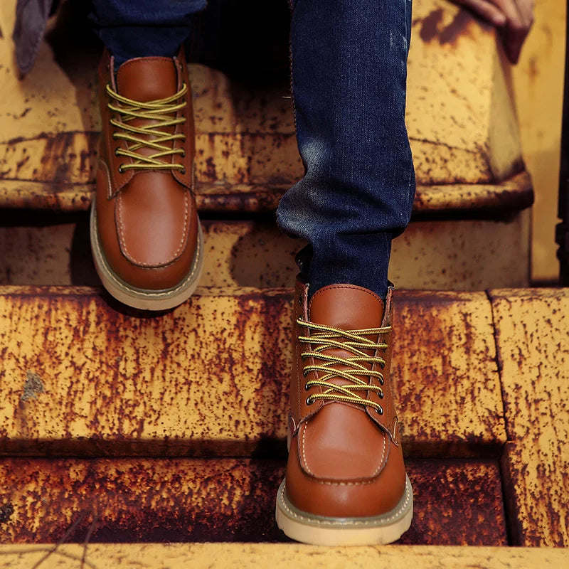 Ludger – Zapatos Resistentes De Cuero