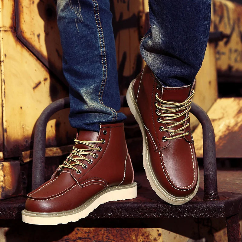 Ludger – Zapatos Resistentes De Cuero