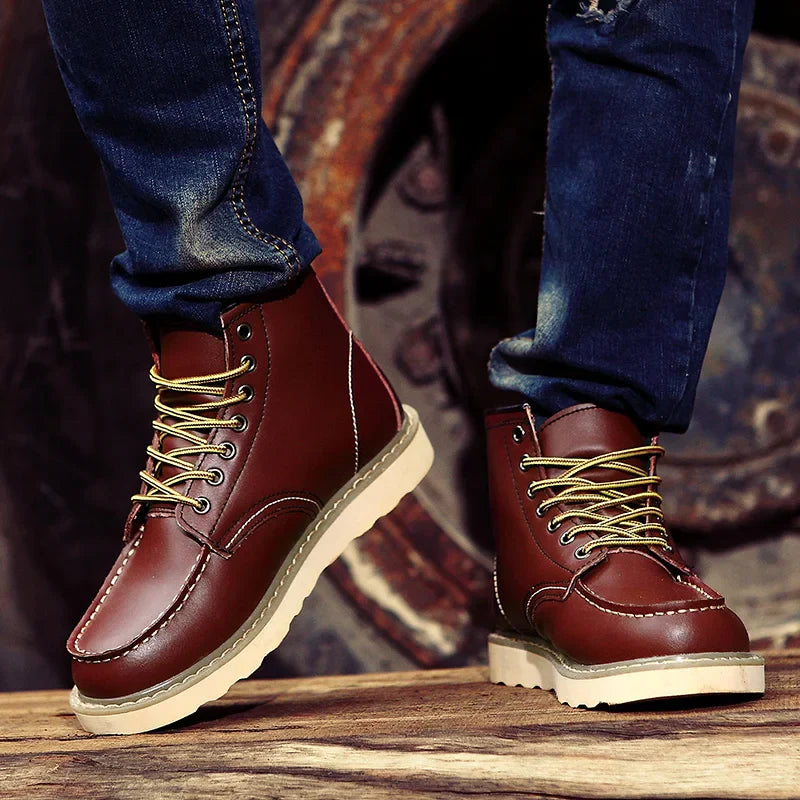 Ludger – Zapatos Resistentes De Cuero