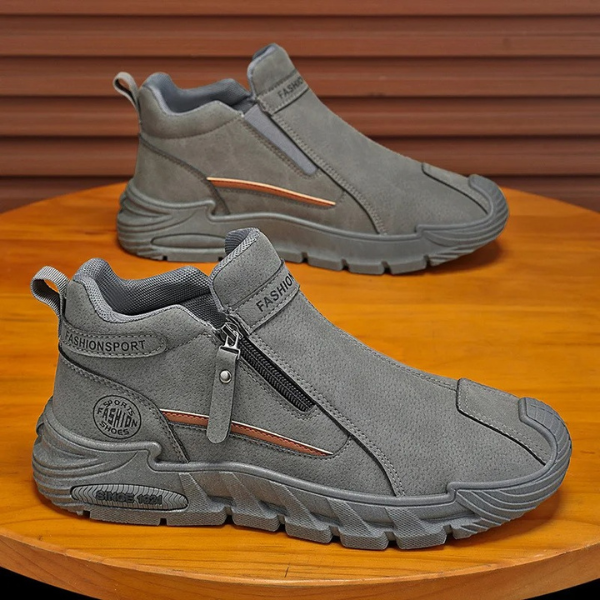 Albrecht - Botines Con Cremalleras Laterales y Suela Gruesa