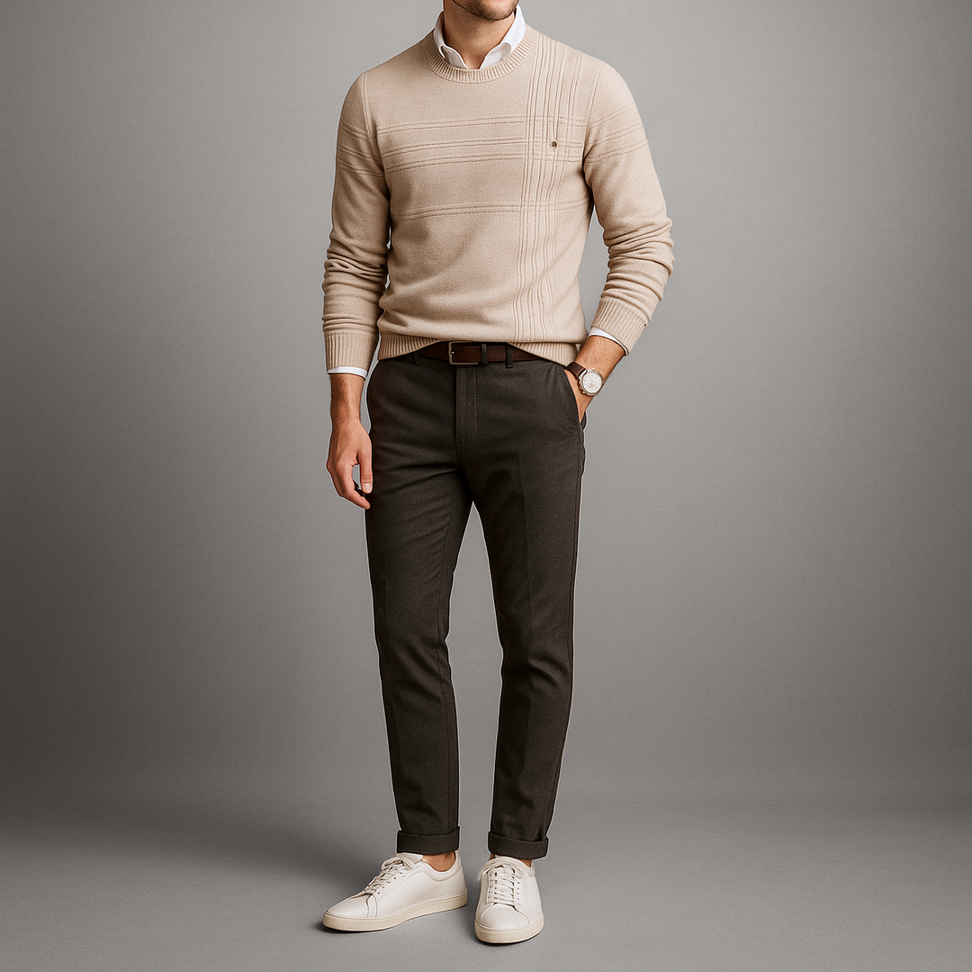 Mugur – Jersey De Cuello Redondo De Punto