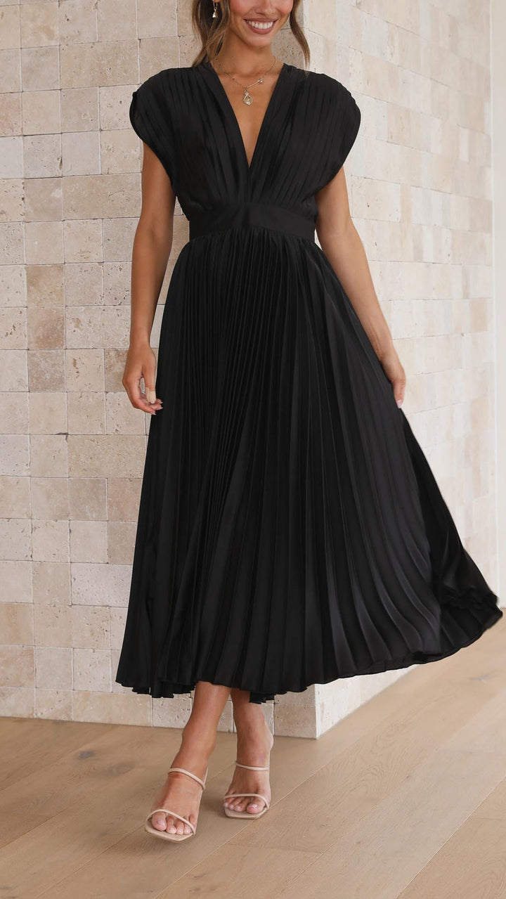 Iria - Elegante Vestido Plisado