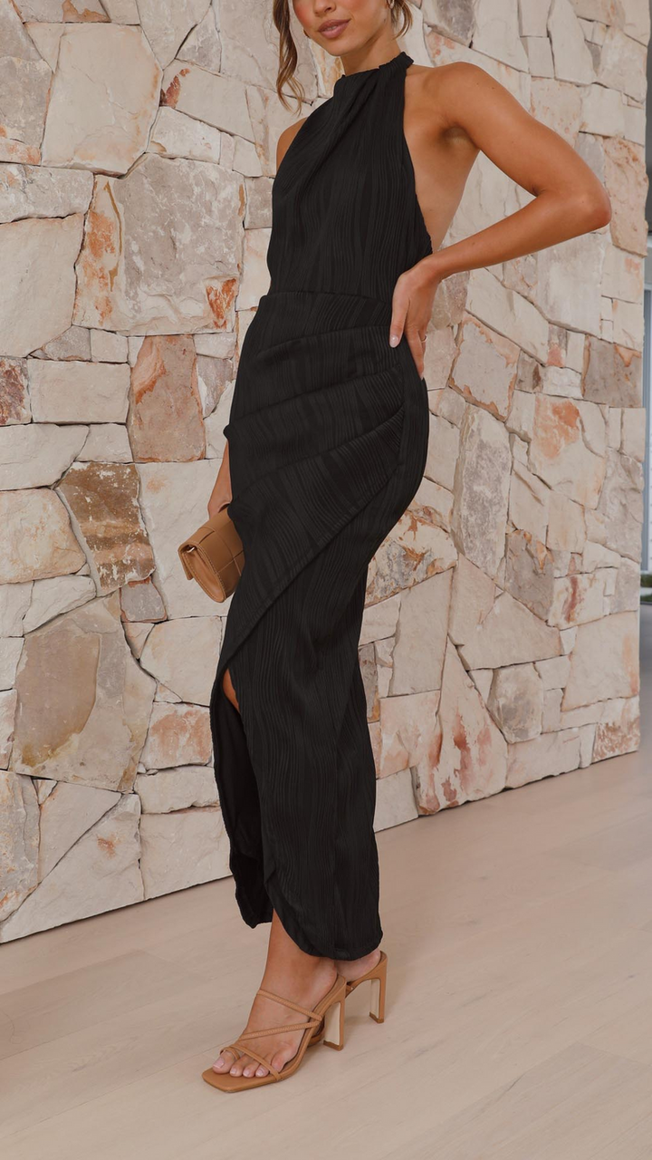 Elmera - Elegante Vestido Sin Espalda
