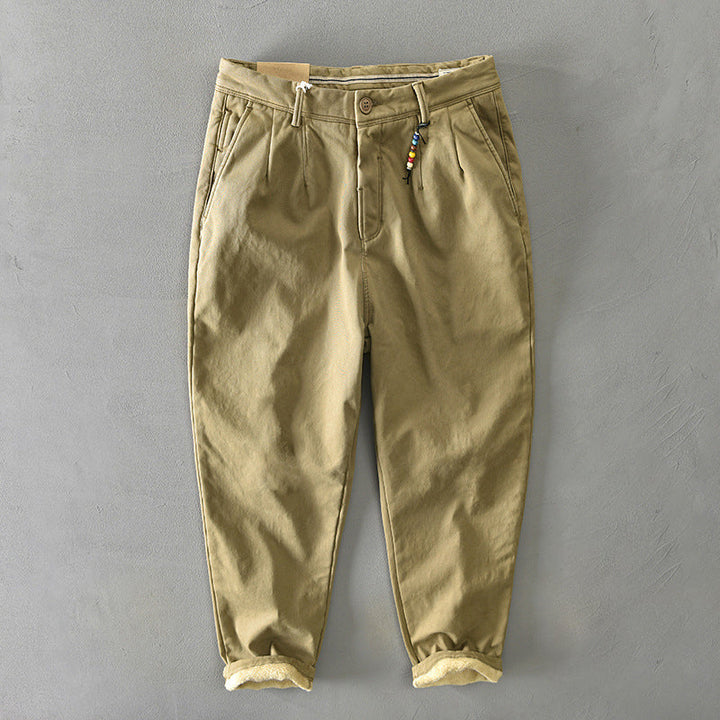 Gijs - Acogedor Algodón Pantalón
