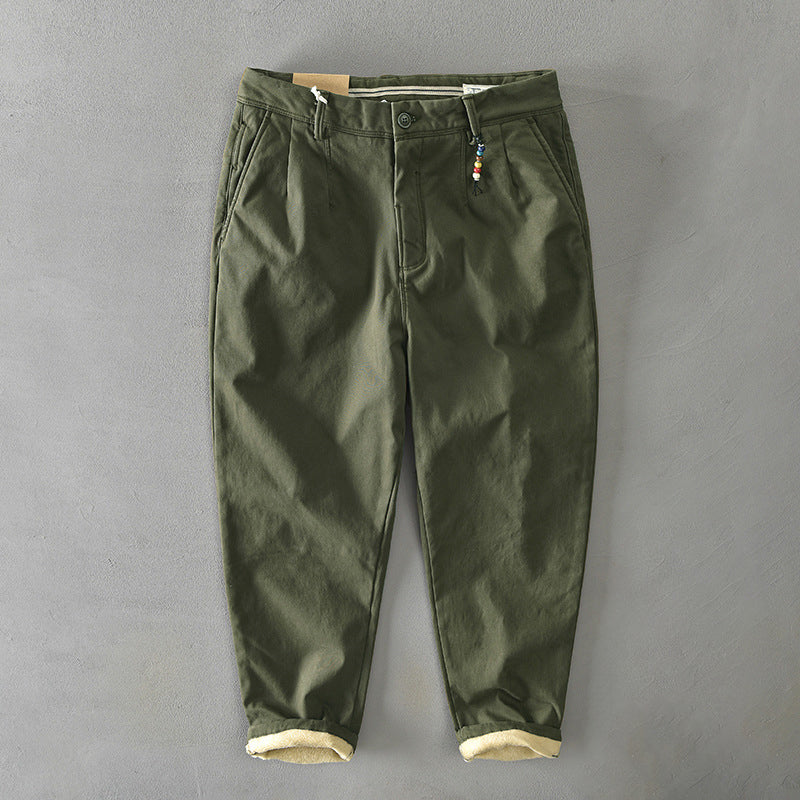 Gijs - Acogedor Algodón Pantalón
