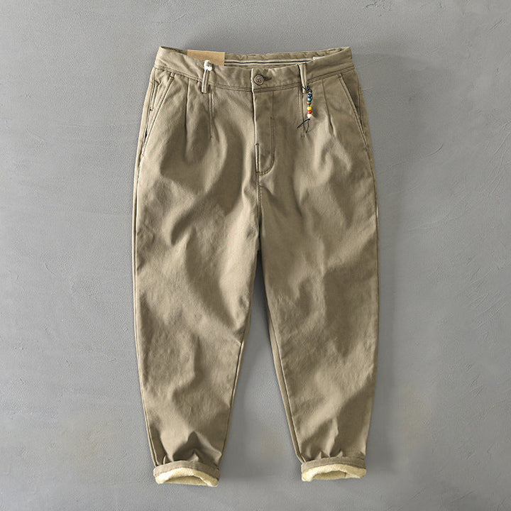 Gijs - Acogedor Algodón Pantalón