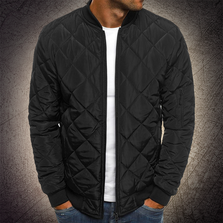Reza - Chaqueta Bomber Acolchada Con Cremallera