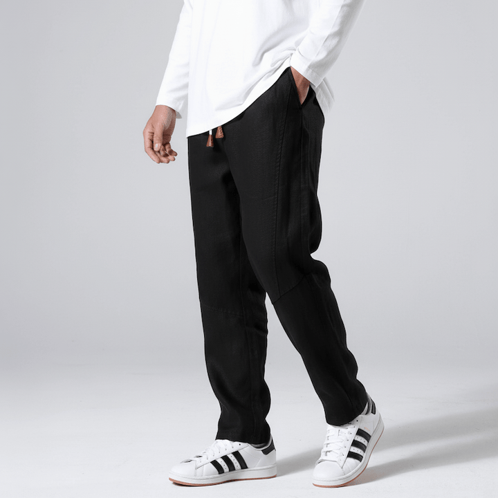 Joael - Pantalón Con Cordón Ajustable en La Cintura