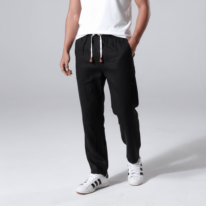 Joael - Pantalón Con Cordón Ajustable en La Cintura