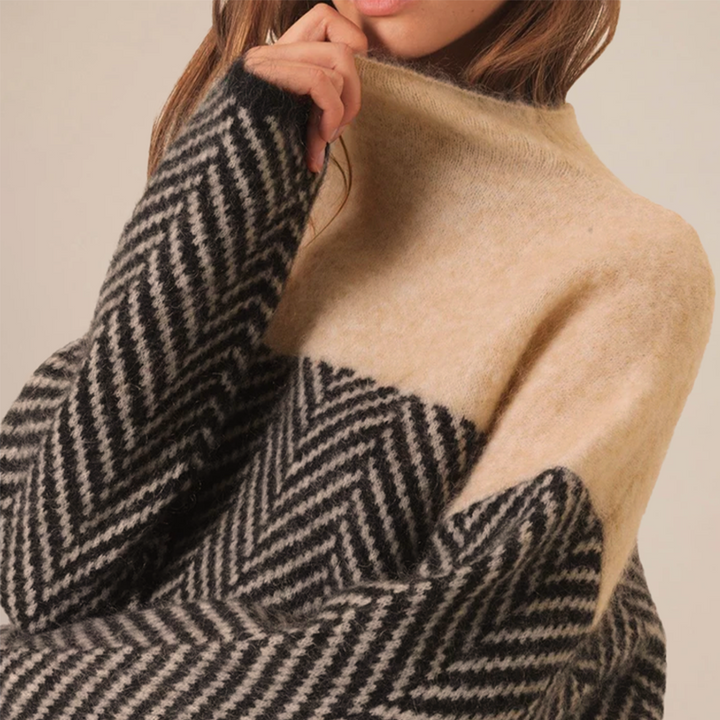 ADELIE | Cuello Alto Premium De Punto Fino