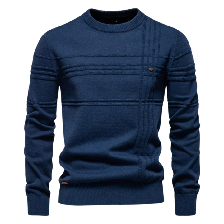 Maziarz - Elegante Jersey Con Diseño a Cuadros