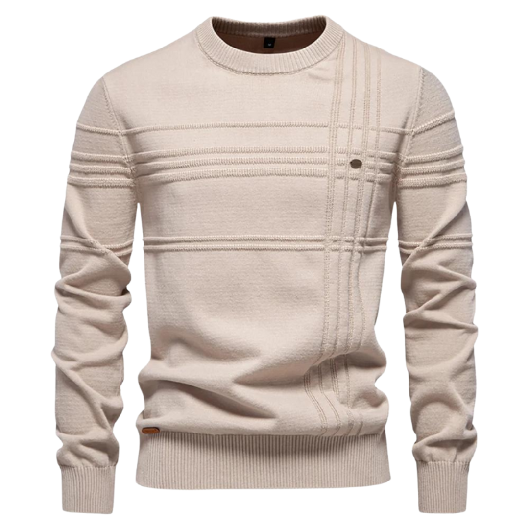 Maziarz - Elegante Jersey Con Diseño a Cuadros