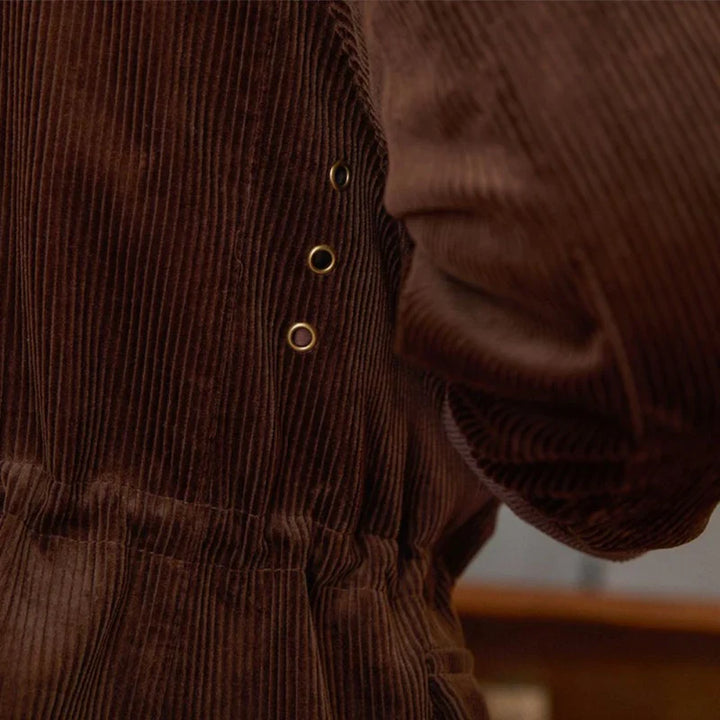 Ilona – Chaqueta De Caza Vintage De Algodón y Pana