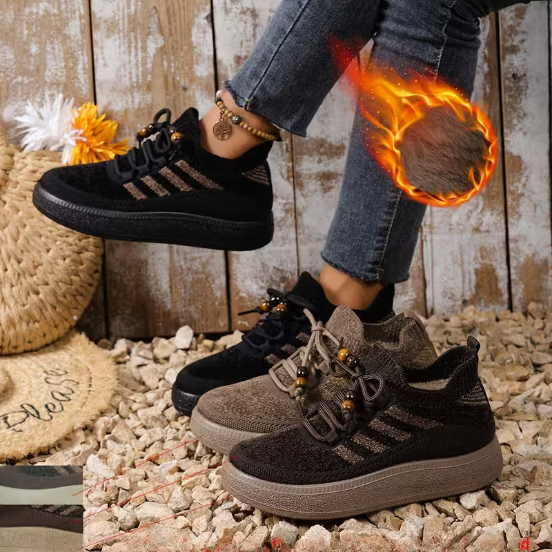 Zaria - Cómodas Zapatillas Con Cordones