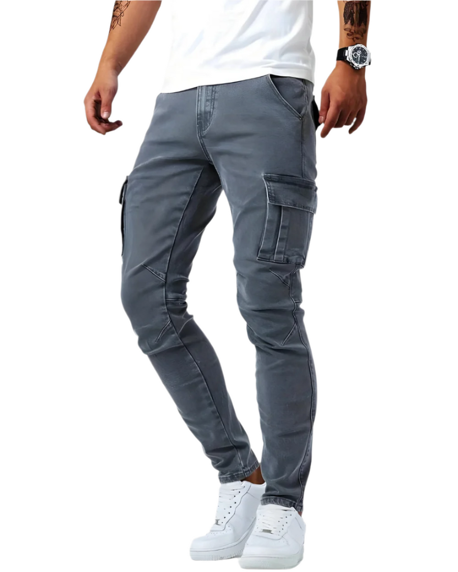 Gusman - Pantalones Elásticos Cargo