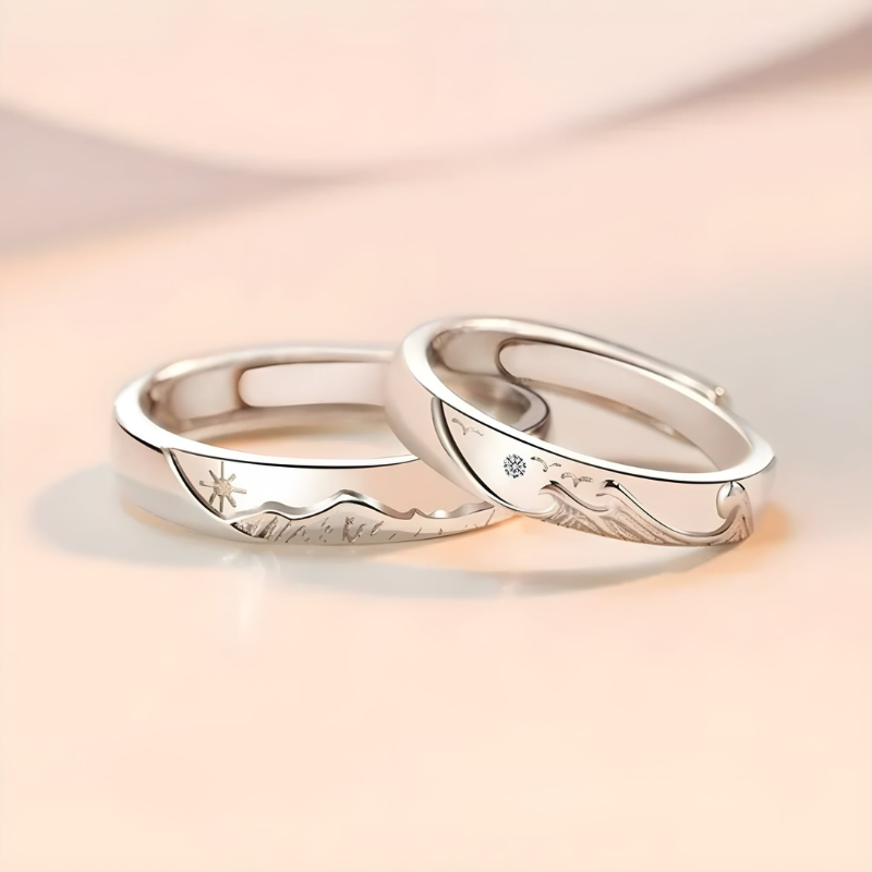 Mollie - Ajustable Naturaleza Anillo