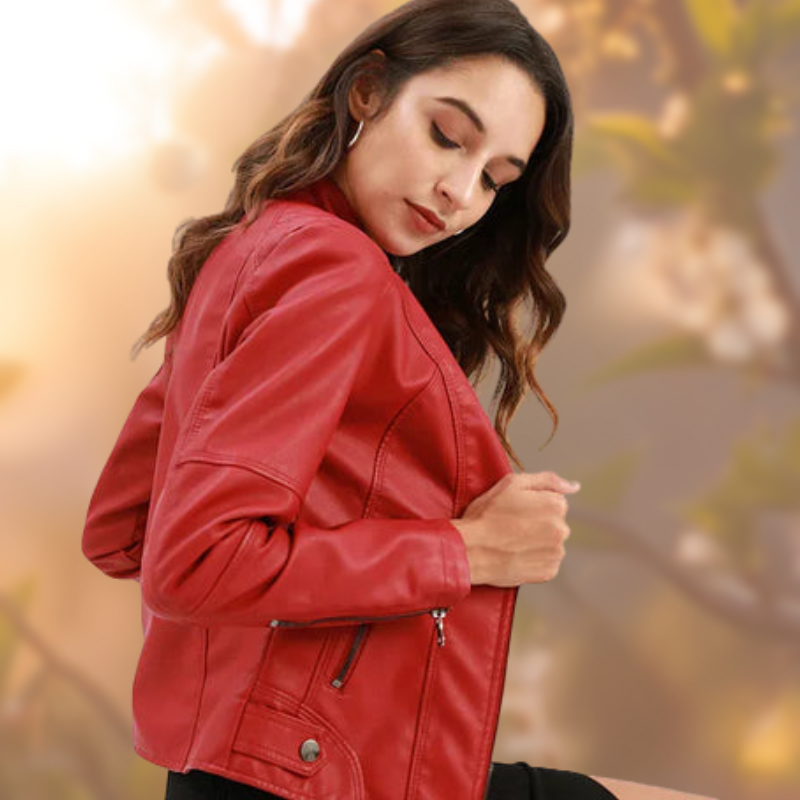 Calista - Elegante Chaqueta De Piel