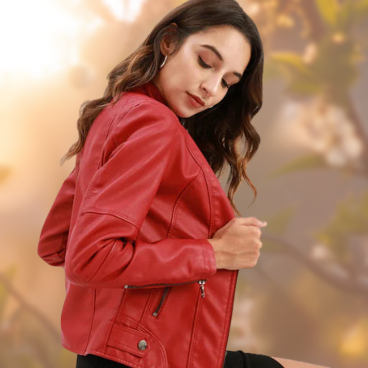 Calista - Elegante Chaqueta De Piel