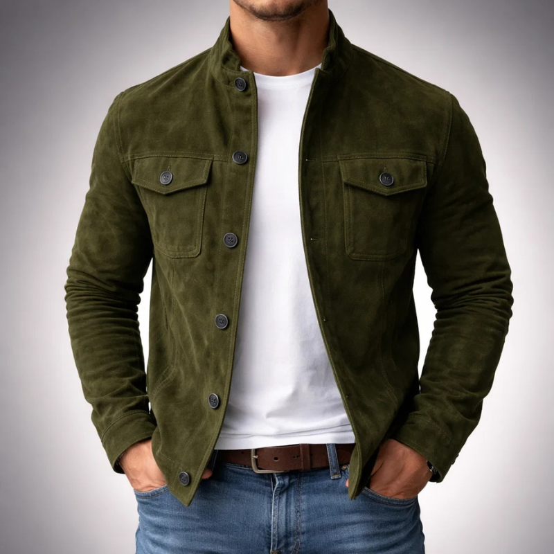 Kaarel - Chaqueta De Manga Larga Con Botones