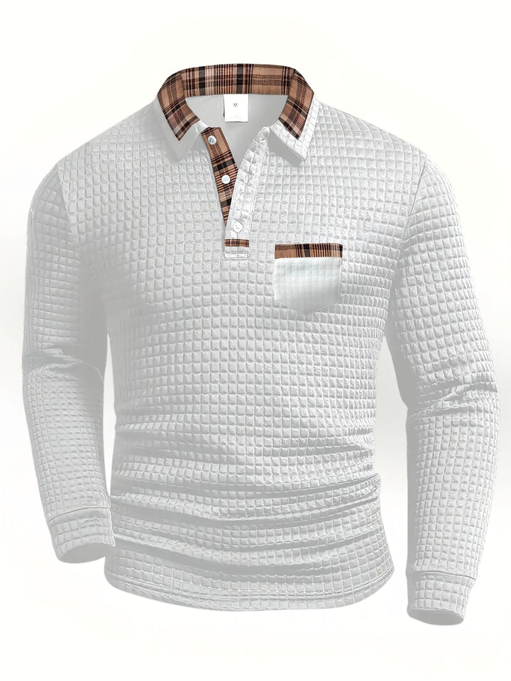 Dvarko - Polo Informal Con Estampado De Cuadros