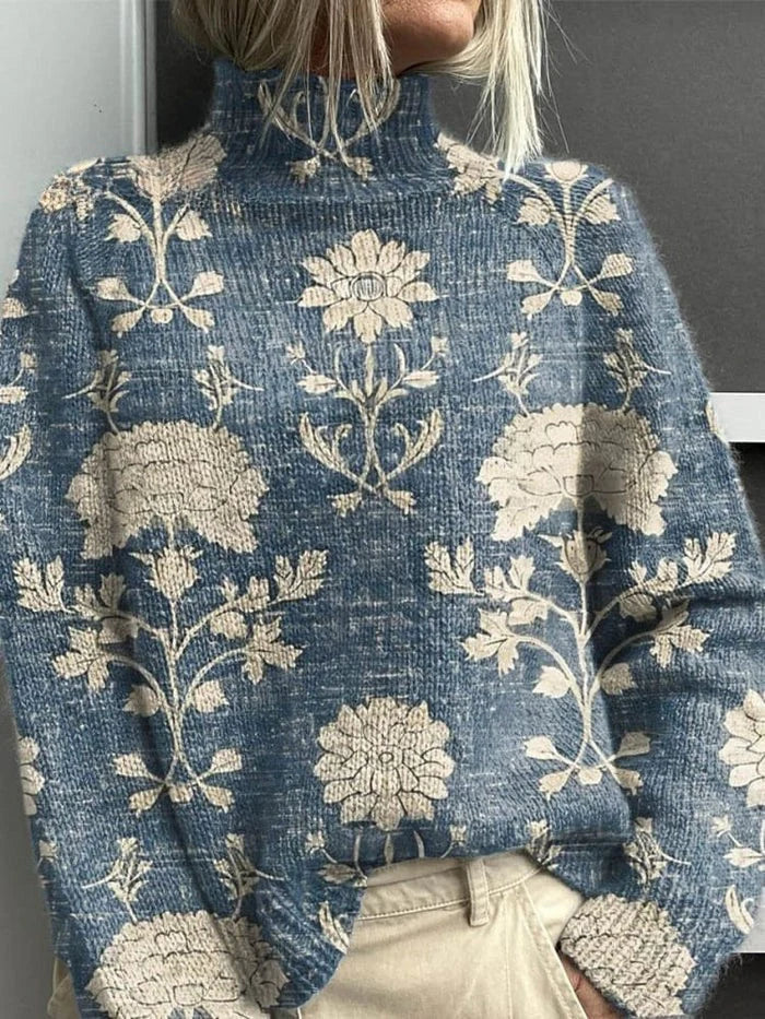 Mcgrath - Elegante Jersey De Cuello Alto Cálido