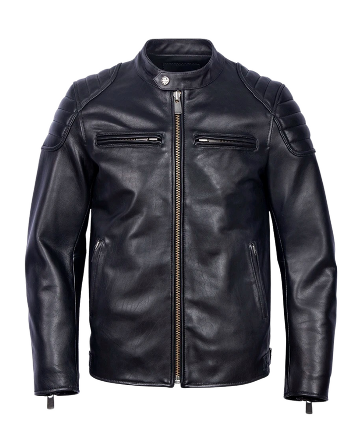 Kacpper - Chaqueta De Cuero Vintage