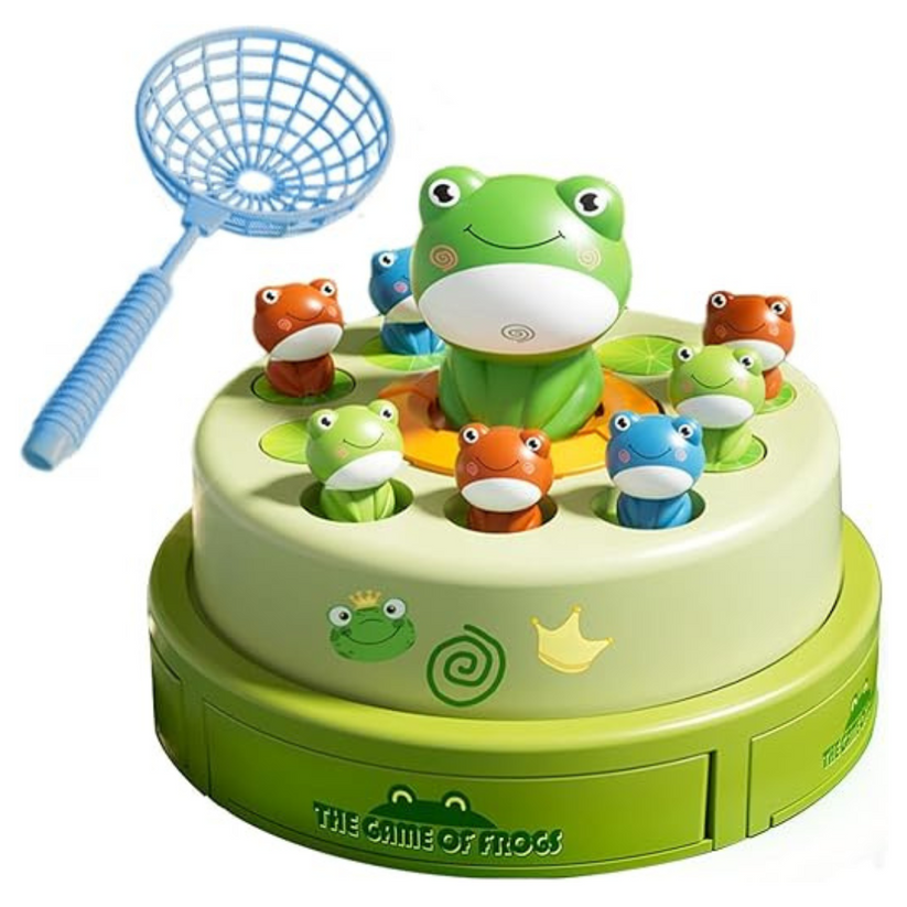 FrogFlair - Rana Voladora Atrapa Divertidos Juguetes Montessori