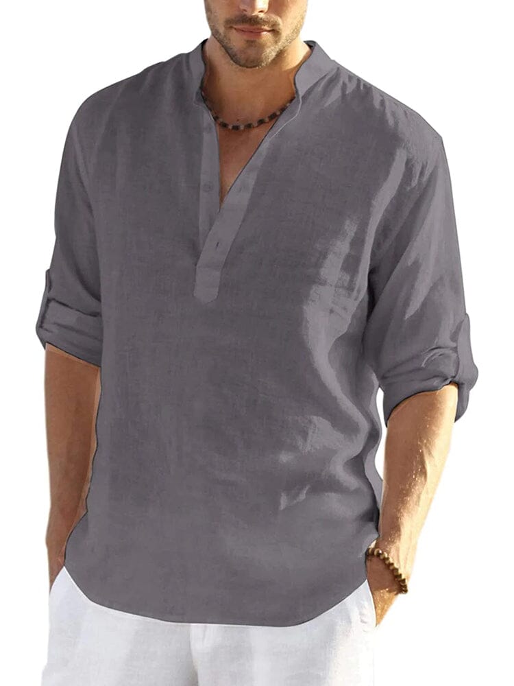 Panika - Camisa de Algodón y Lino