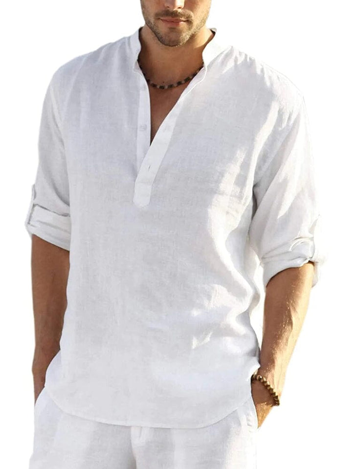 Panika - Camisa de Algodón y Lino