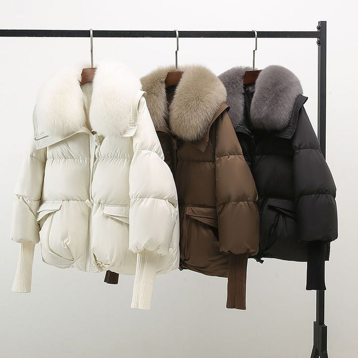 Charleen - Estiloso Chaqueta de Piel Sintética