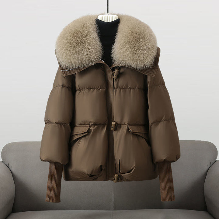 Charleen - Estiloso Chaqueta de Piel Sintética