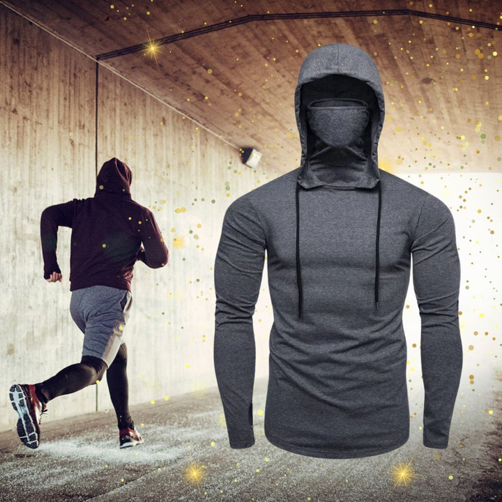 Marston - Sudadera Con Capucha Estilo Ninja Y Mascarilla
