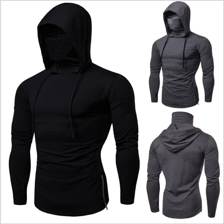 Marston - Sudadera Con Capucha Estilo Ninja Y Mascarilla