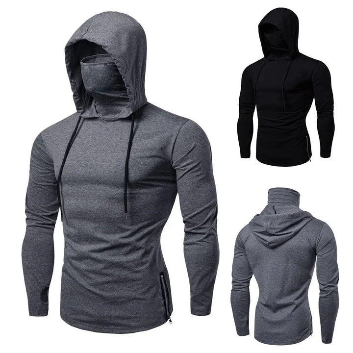 Marston - Sudadera Con Capucha Estilo Ninja Y Mascarilla