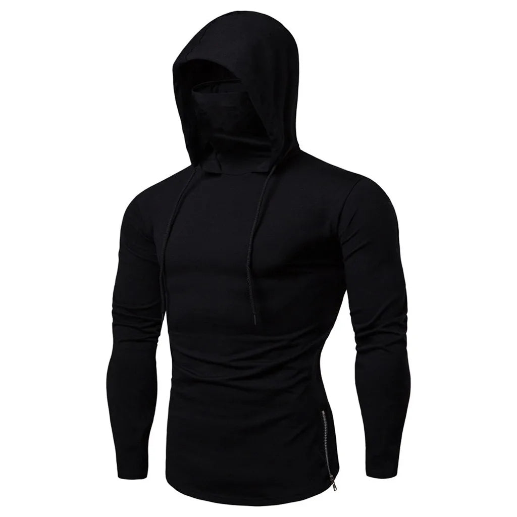 Marston - Sudadera Con Capucha Estilo Ninja Y Mascarilla